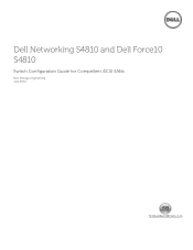 Dell S4810P Configuration Guide