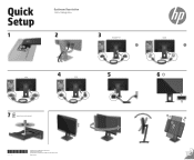 HP Z23n Quick Setup Guide