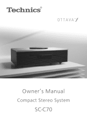 Panasonic SC-C70 Owners Manual