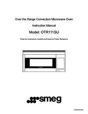Smeg OTR111SU Instruction Manual