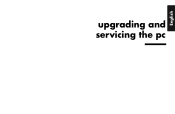 HP Pavilion 900 HP Pavilion Desktop PCs - (English, French, Spanish) Upgrading and Servicing Guide 5971-2756