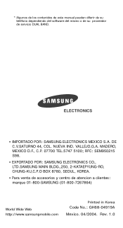 Samsung SGH-E715 User Manual (user Manual) (ver.1.0) (Spanish)