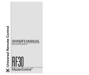 URC URC-RF30 Owners Manual