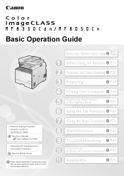 Canon 3556B001AA Operation Guide