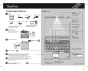 Lenovo ThinkPad T41p Norwegian  - Setup Guide for ThinkPad R50, T41 Series