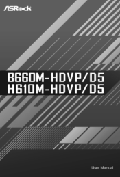 ASRock B660M-HDVP/D5 R2.0 User Manual