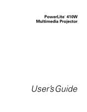 Epson 410W User's Guide
