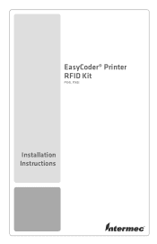 Intermec PX4i EasyCoder Printer (PX4i and PX6i) RFID Kit Installation Instructions