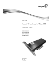 Seagate ST2200FS0000 Seagate X8 Accelerator User Guide for VMware