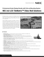 NEC X554UNS-TMX4P Specification Brochure