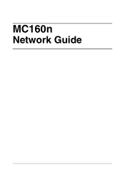 Oki MC160MFP Network Guide