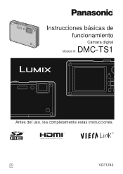 Panasonic DMC-TS1D Digital Still Camera - Spanish