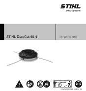 Stihl DuroCut 40-4 Instruction Manual