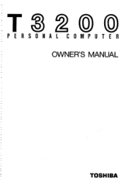 Toshiba 3200 Owners Manual