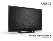 Vizio D24h-C1 User Manual (French)