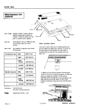 Epson NB3s Product Information Guide
