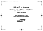 Samsung SGH-A187 User Manual (user Manual) (ver.f5) (Spanish)