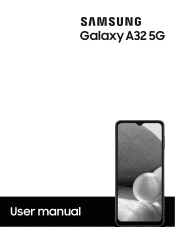 Samsung Galaxy A32 5G Metro by T-Mobile User Manual