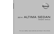 2014 Nissan Altima Owner's Manual