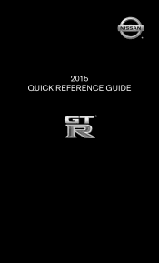 2015 Nissan GT-R Quick Reference Guide