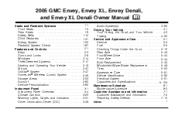 2005 GMC Envoy Owner's Manual