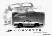 1993 Chevrolet Corvette Owner's Manual