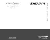 2009 Toyota Sienna Owners Manual