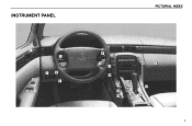 1997 Lexus SC 400 Owners Manual