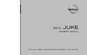 2013 Nissan Juke Owner's Manual