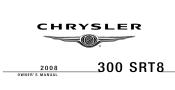 2008 Chrysler 300 Owner Manual SRT8