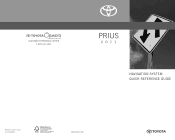 2011 Toyota Prius Navigation Manual