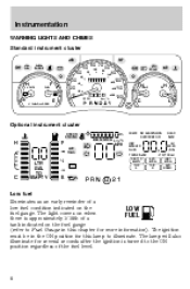 1999 Ford crown vic owners manual #4