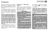 2000 Nissan Frontier Owner's Manual