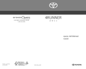 2011 Toyota 4Runner Owners Manual