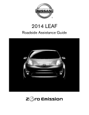 2014 Nissan Leaf Roadside Assistance Guide