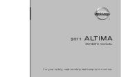 2011 Nissan Altima Owner's Manual
