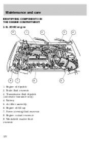 1998 Ford escort user manual #7