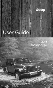 2013 Jeep Wrangler User Guide