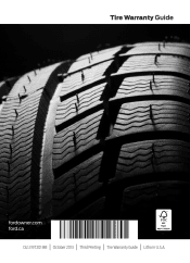 2014 Lincoln Navigator Tire Warranty Printing 3