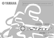 2011 Yamaha Motorsports V Star Custom Owners Manual