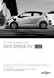 2015 Chevrolet Spark EV Owner Manual