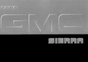 2003 GMC Sierra 1500 Pickup Owner's Manual