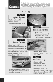 2008 Lexus LS 600h User Guide
