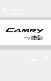 2008 toyota camry owners manual download #6