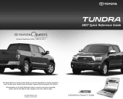 2007 Toyota Tundra Owners Manual
