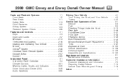 2008 GMC Envoy Owner's Manual