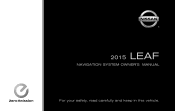2015 Nissan Leaf Navigation System Owner's Manual