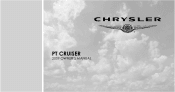 2009 Chrysler PT Cruiser Owner Manual