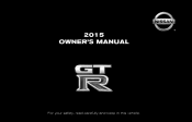 2015 Nissan GT-R Owner's Manual