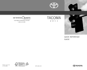 2011 Toyota Tacoma Access Cab Owners Manual